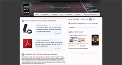Desktop Screenshot of iphone-entsperren.ch